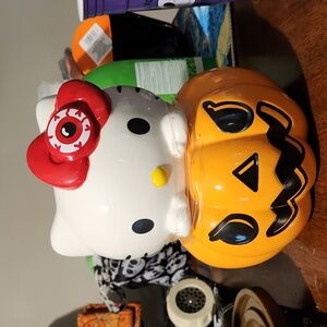 Sanrio Hello Kitty Pumpkin Cookie Jar